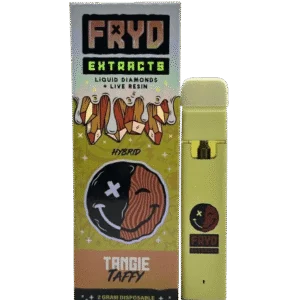 Fryd Tangie Taffy vape cartridge - lab-tested hemp-derived THC vape from THC Central
