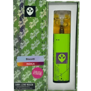 AlienLabs Biscotti vape cartridge - lab-tested hemp-derived THC vape from THC Central