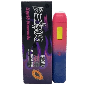 Besos Rotten Papaya vape cartridge - lab-tested hemp-derived THC vape from THC Central
