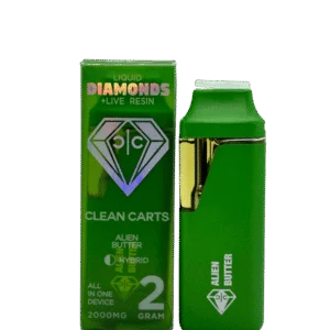CLEAN CARTS Alien Butter vape cartridge - lab-tested hemp-derived THC vape from THC Central