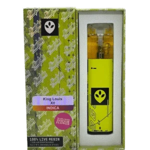 AlienLabs King Louis XII vape cartridge - lab-tested hemp-derived THC vape from THC Central