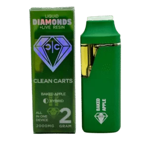 CLEAN CARTS Baked Apple vape cartridge - lab-tested hemp-derived THC vape from THC Central