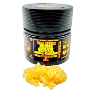Bulk Sour Diesel live resin - lab-tested hemp-derived THCA concentrate from THC Central