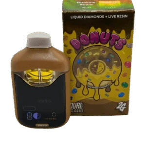 Fryd Donuts Brownie Scout & Jealousy vape cartridge - lab-tested hemp-derived THC vape from THC Central