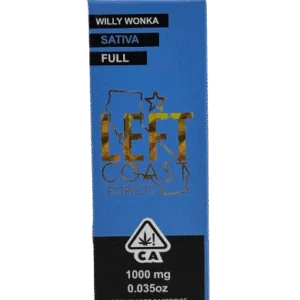 Left Coast Willy Wonka vape cartridge - lab-tested hemp-derived THC vape from THC Central