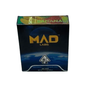 Mad Labs Strawberry Banana vape cartridge - lab-tested hemp-derived THC vape from THC Central